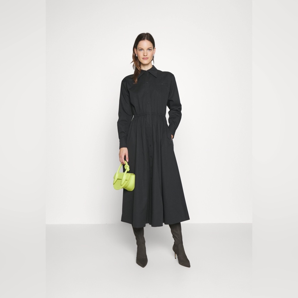 NWT $598 Tory Burch Cotton Poplin Eleanor Shirt Dress